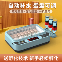 Incubators Small Home Hatching Machine Luding Chicken Cole Duck Fully Automatic Intelligent Hatching Box Water Bed Hatching Egg