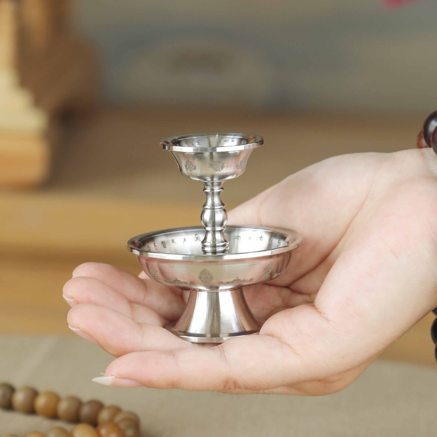 迷你小护法杯不锈钢随身藏式家用供水酒不生锈便携右挽狂澜 - 图0