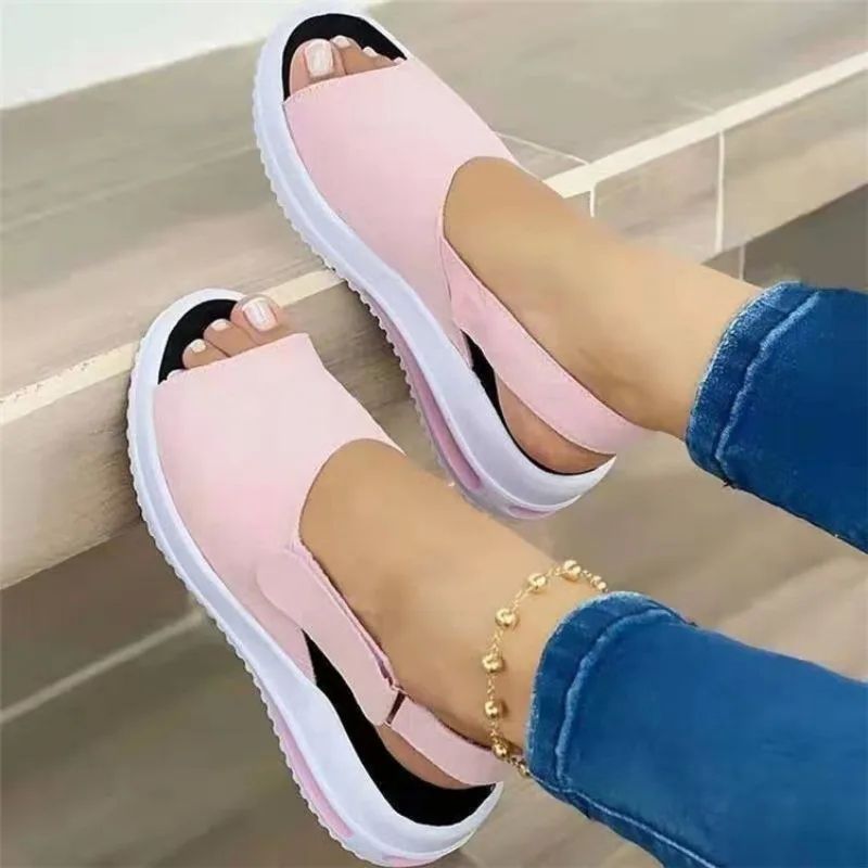 Shoes Summer Women Sandals Peep Toe Sandals Ladies Lightweig - 图1