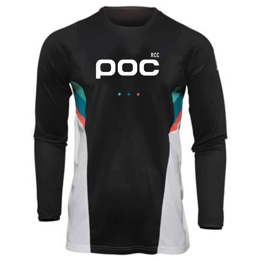 RCC Poc Outdoor Anti-UV Quick Dry Men's UPF 50 Long Sleeve T - 图2