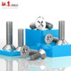 KM flat head screws