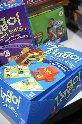 【栗栗巫】Thinkfun眼明手快时间乐串字乐Zingo游戏儿童益智玩具 - 图3