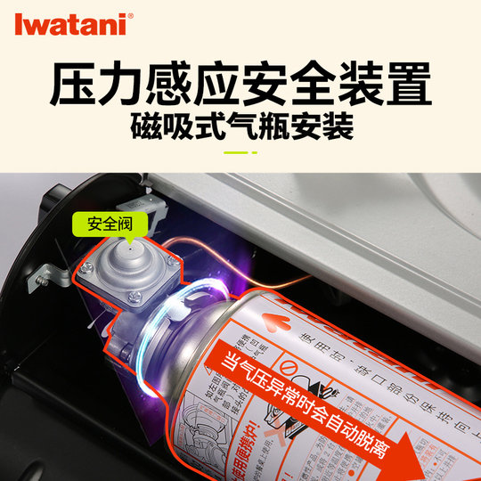岩谷经典便携卡式炉具家用烧烤肉火锅野营野炊露营燃气瓦斯ZB-19M