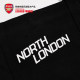 Arsenal Arsenal tienda insignia oficial auténtico cañón magnético impreso almacenamiento de bolsa de lona del norte de Londres