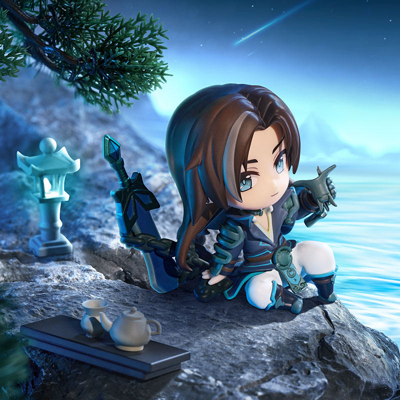 梦幻西游电脑版偃无师手办 网易游戏梦幻西游官方周边