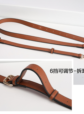细包带荔枝纹大象灰包带子斜挎