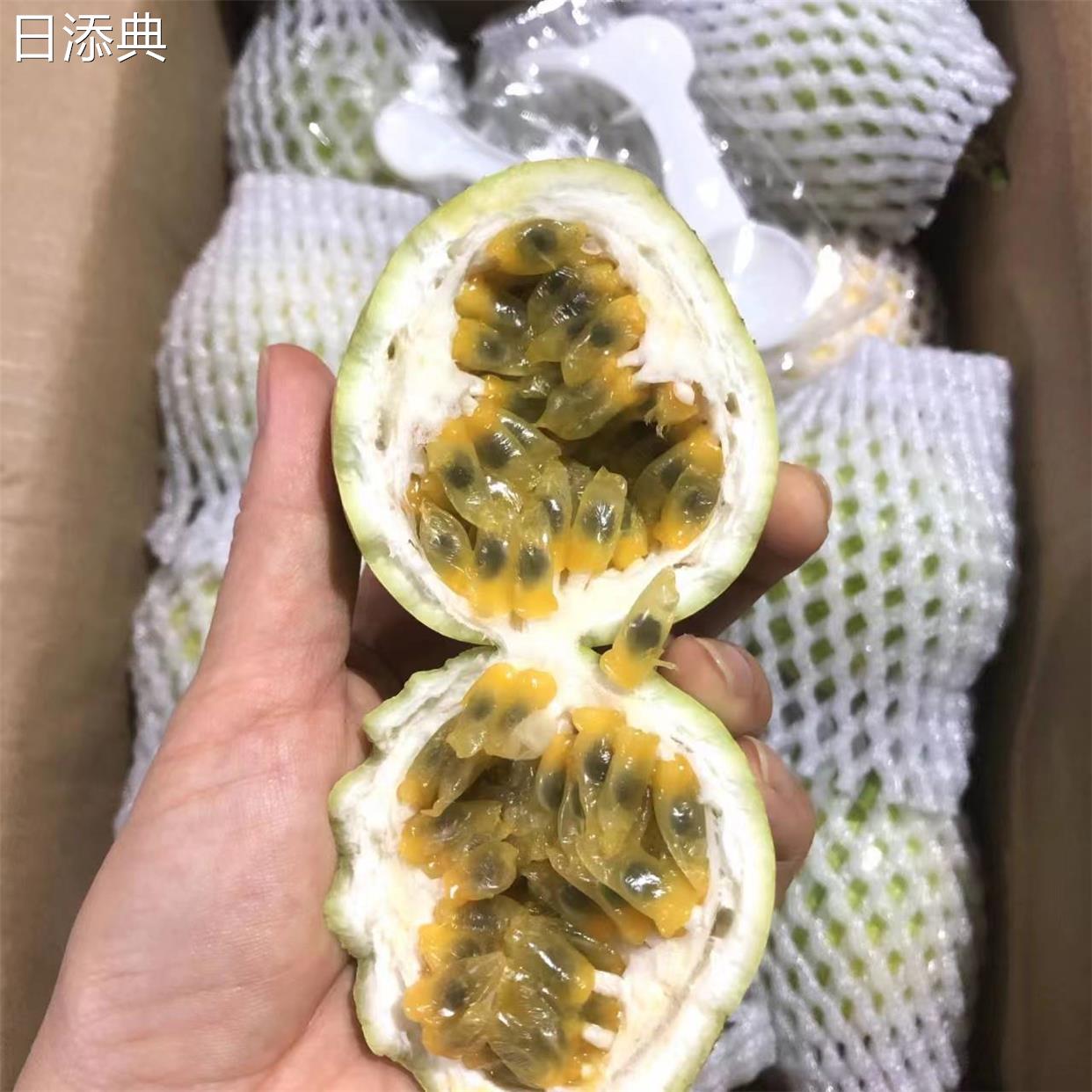 当季海南热带特产包邮黄金百香果新鲜现摘整箱5斤大果三亚钦蜜9号-图3