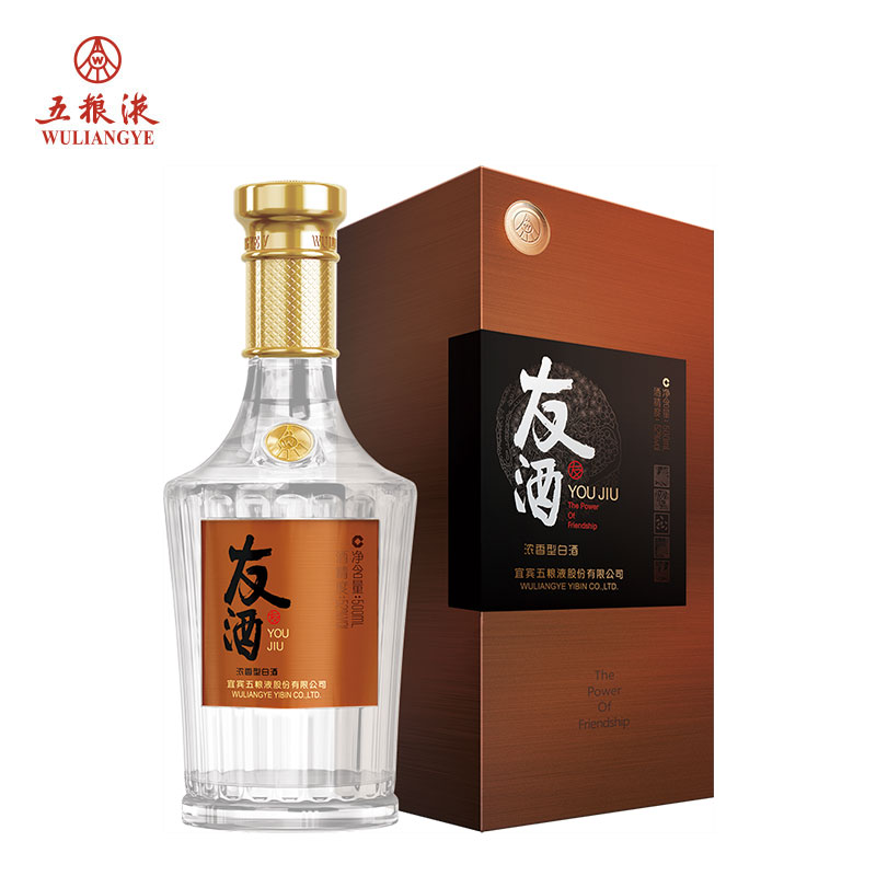 【酒厂直营】友酒·友道52度500mL*6 五粮液浓香型白酒粮食酒整箱