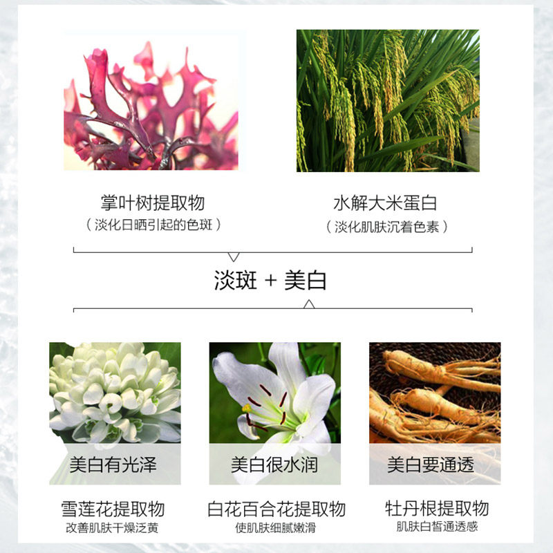 欧诗漫珍珠白套装美白护肤品化妆 欧诗漫美如珍珠面部护理套装