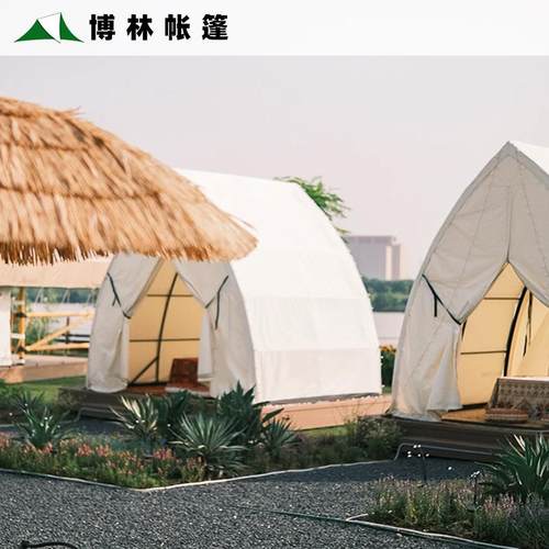 小帆船帐篷户外广告露营3米x3米景区营地酒店野营 - 图2