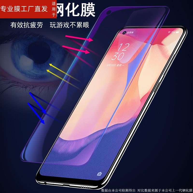 适用oppopeam00钢化膜peam00opporeno4se手机opporen04es0pp0peamoo全屏peat0pporeno4opporeon刚poopreno化r - 图2