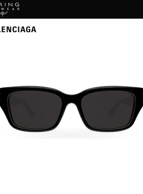 【2026新款】开云眼镜巴黎世家BALENCIAGA矩形太阳镜墨镜BB0480SK