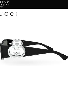 开云眼镜 古驰GUCCI猫眼男女同款全框防晒太阳镜墨镜GG1824S