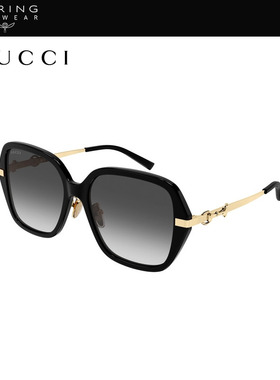 【2026新款】开云眼镜古驰GUCCI男女矩形大框太阳镜墨镜GG2055SA