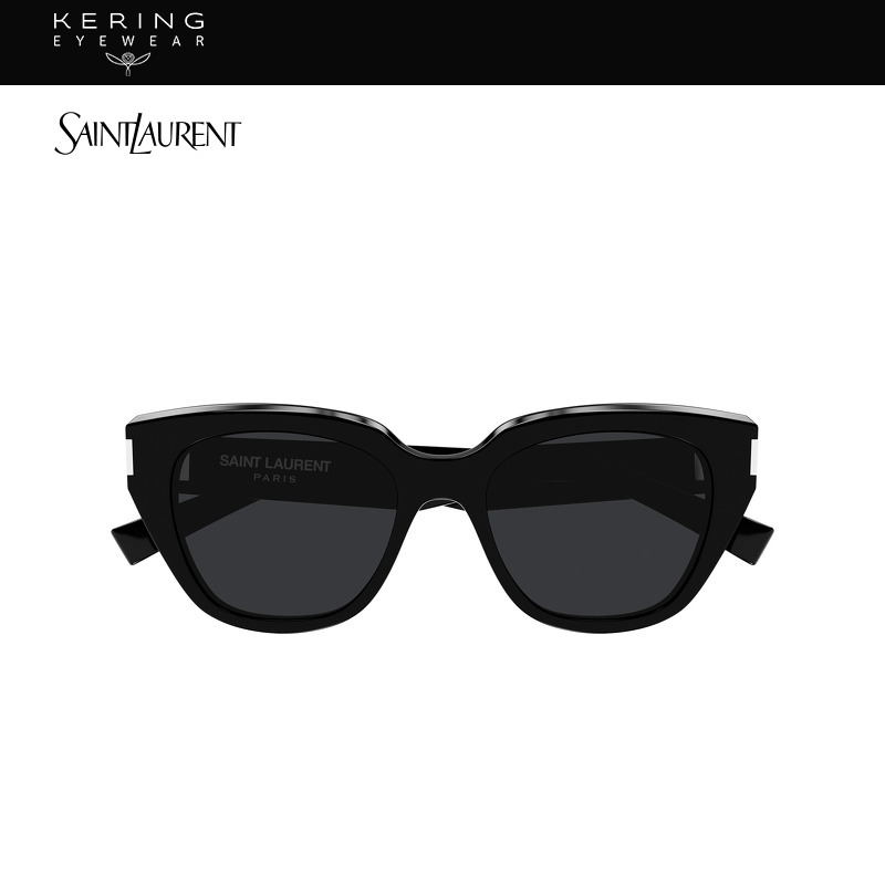 【新款】开云眼镜圣罗兰YSL男女同款猫眼防晒太阳镜墨镜SL 827/K - 图0