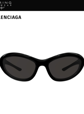 开云眼镜巴黎世家BALENCIAGA男女同款猫眼防晒墨镜太阳镜BB0384SA