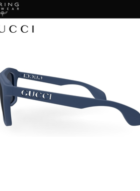 开云眼镜 古驰GUCCI男女同款方框潮流全框防晒太阳镜墨镜GG1570S