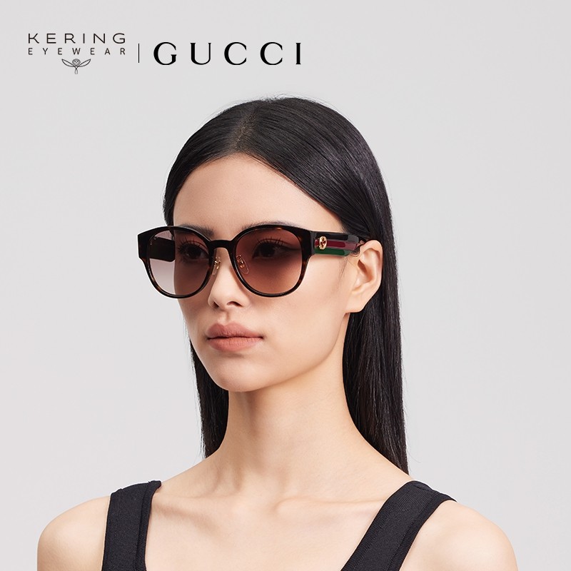 【新款】开云gucci板材方圆太阳镜 开云眼镜太阳眼镜