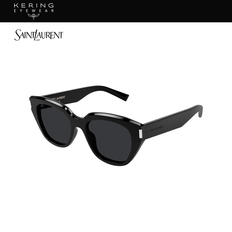 【新款】开云眼镜圣罗兰YSL男女同款猫眼防晒太阳镜墨镜SL 827/K - 图1