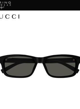 【新款】开云眼镜古驰GUCCI男女同款窄框防晒太阳镜墨镜GG1986SA