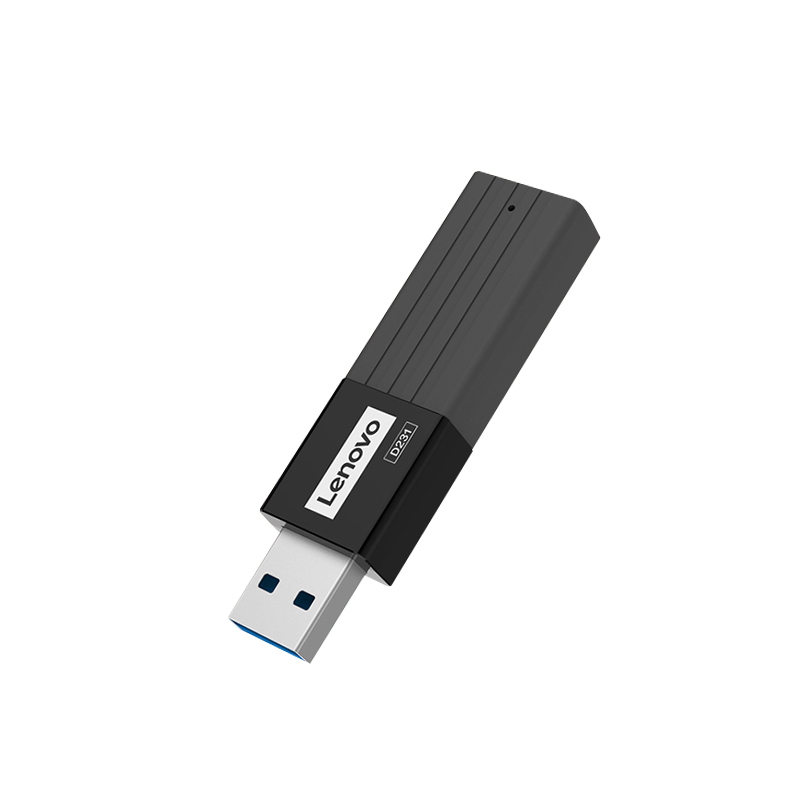 联想读卡器USB3.0二合一高速电脑sd卡tf相机内存卡转化器U盘储存通用车载车用小型多功能迷你行车记录仪AC