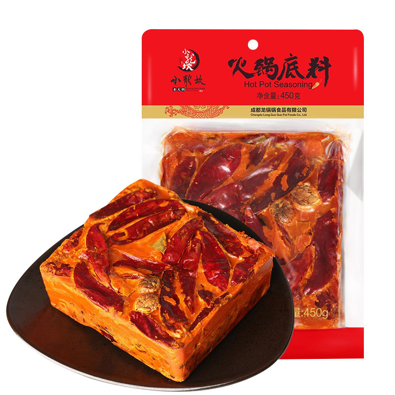 小龙坎牛油火锅底料450g手工全型麻辣烫底料重庆四川特产麻辣香锅