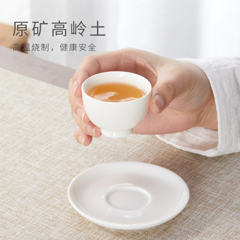 【清仓】白瓷主人杯单杯个人品茗闻香杯茶杯茶碗茶具功夫茶小杯子_虎窝淘