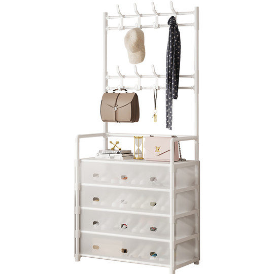 Simple and economical reinforced dust-proof shoe rack sturdy and durable