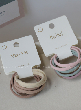非今非故简约发量少耐用发圈发饰