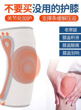 医用护膝自发热加绒保暖半月板