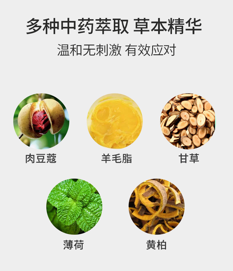 越洋千年奇草癣毒膏乳膏正品藓毒膏福建抑菌草本皮肤脓疱湿疹皮炎-图3