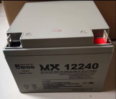 UNION友联蓄电池UPS消防MX12240VT12V17AH40AH12AH24A100AH直流屏 - 图2