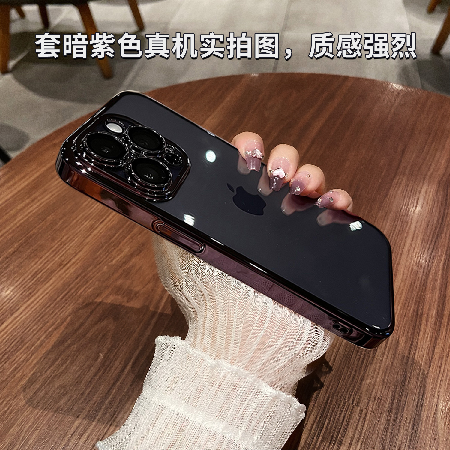 【全包镜头膜防尘硬壳】适用iPhone14pro手机壳新款苹果15ProMax保护套超薄13透明12外壳14plus防摔max男女款