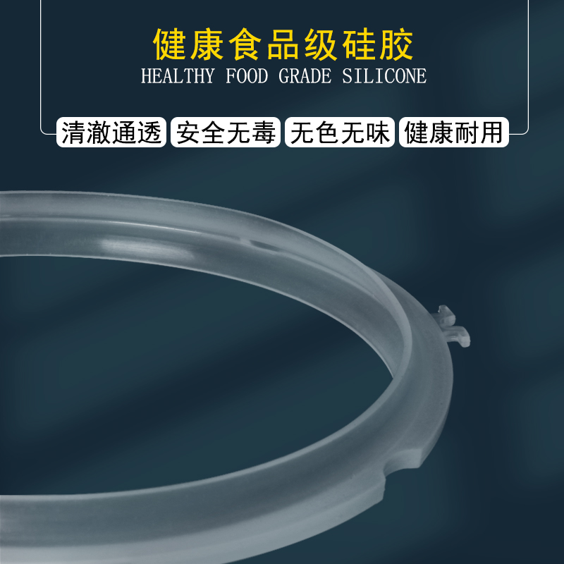 适用九阳电压力锅JYY-20M1/20M2/20M3/20M5/20M7硅胶圈2L升专用 - 图0