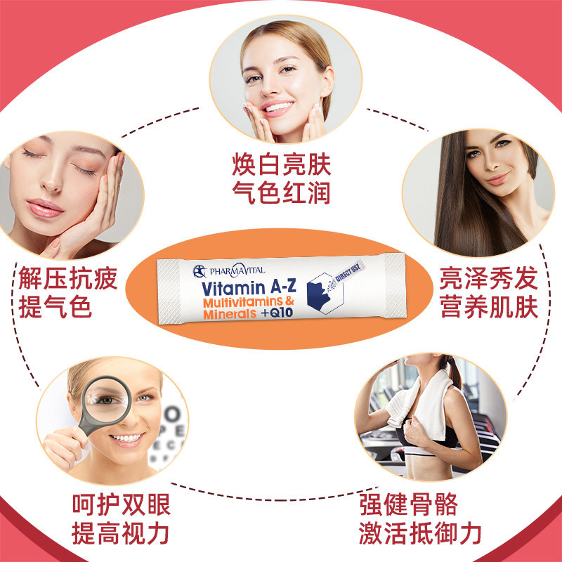 德国ce综合ad q10女士复合维生素 KUEMMER海外复合维生素/矿物质