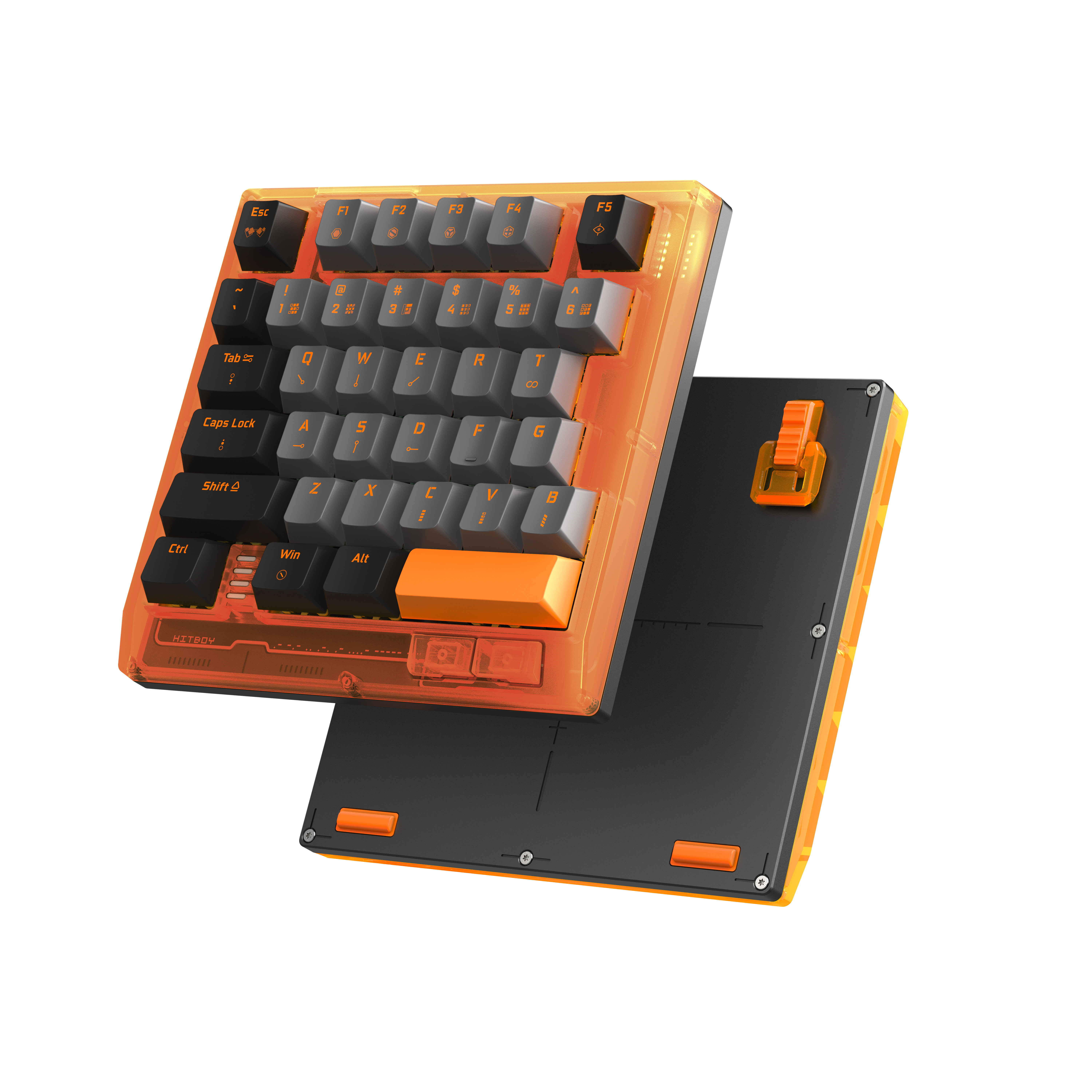 狼派Hitboy磁轴键盘HK35单手键盘霍尔指虎分体影魔平替,淘宝优惠券,粉丝福利购,淘宝优惠卷