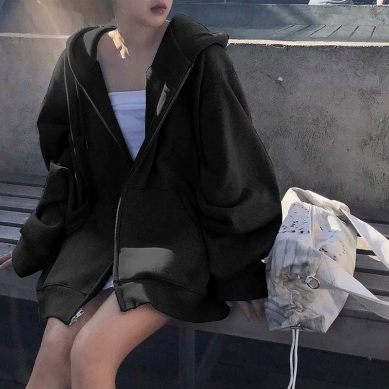 Тайд худи, зимний тёплый кардиган, ретро куртка, oversize
