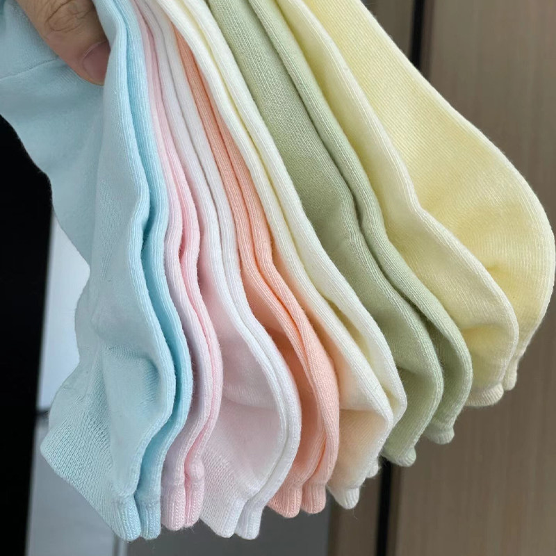 小白袜子女短筒袜夏季彩色棉袜百搭配小白鞋黑白色春秋款无骨船袜,淘宝优惠券,粉丝福利购,淘宝优惠卷