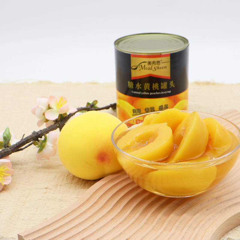 美希恩糖水黄桃罐头820g商用烘培餐饮披萨蛋糕店自助餐专用,淘宝优惠券,粉丝福利购,淘宝优惠卷