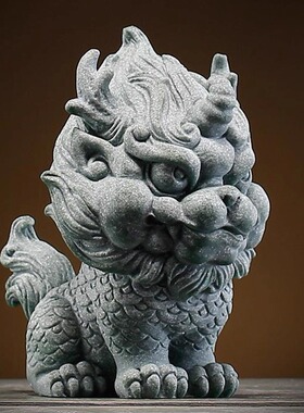 中华神兽国潮摆件麒麟
