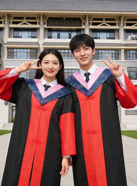 高端博士服大学生毕业礼