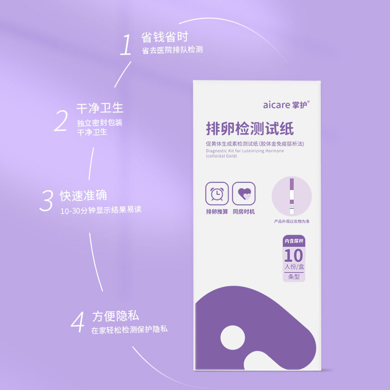 掌护排卵卡条20支试纸 掌护其他检测试纸