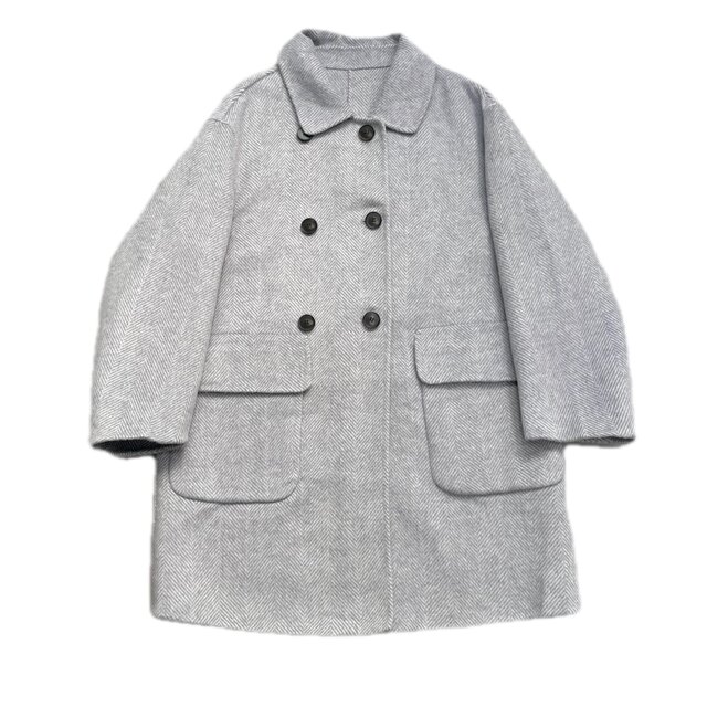 Australian double-sided mud mid-length coat for small people