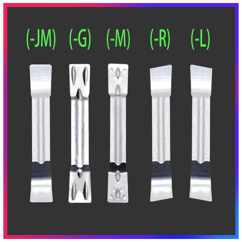 数控斜口铜铝专用切槽切断刀片MGMN300-M MGGN400-JM切刀片粒刀头 - 图0