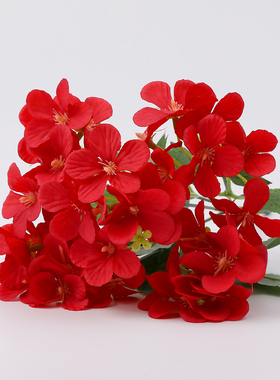 仿真假花绢花婚庆婚礼插花海棠花
