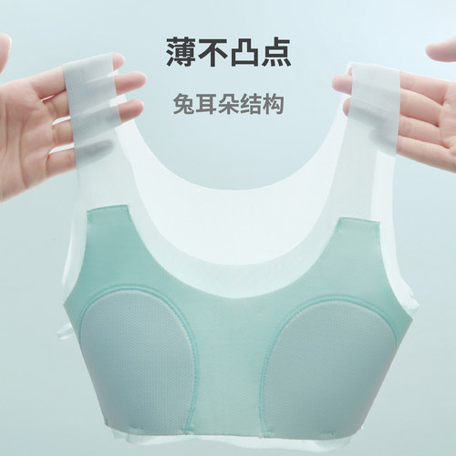 酥一一女童发育期内衣儿童10岁小女孩防凸点抹胸小学生速干小背心 - 图2