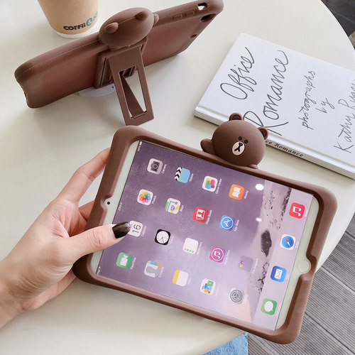 2021防摔iPad第九代保护壳ipad9平板保护套Air2壳mini6外套第5/6代8适用ipd苹果ip平板儿童硅胶ipad2/3/4迷你 - 图1