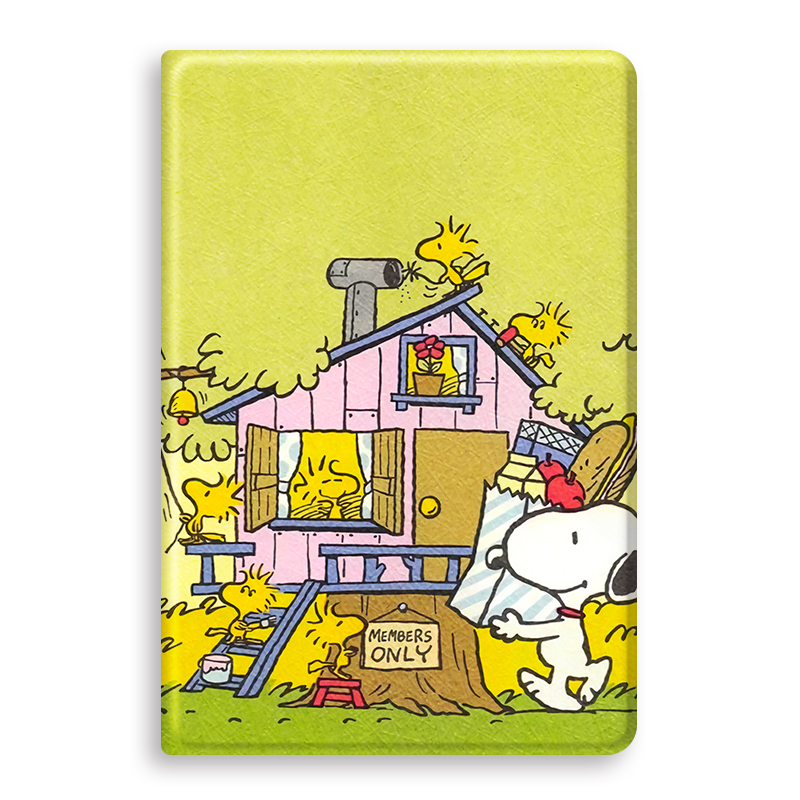 史努比适用ipadmini6动漫保护套air5苹果2022pro11可爱平板10.5笔槽ipad98新款10.2寸外壳air4三折9.7迷你6 - 图3