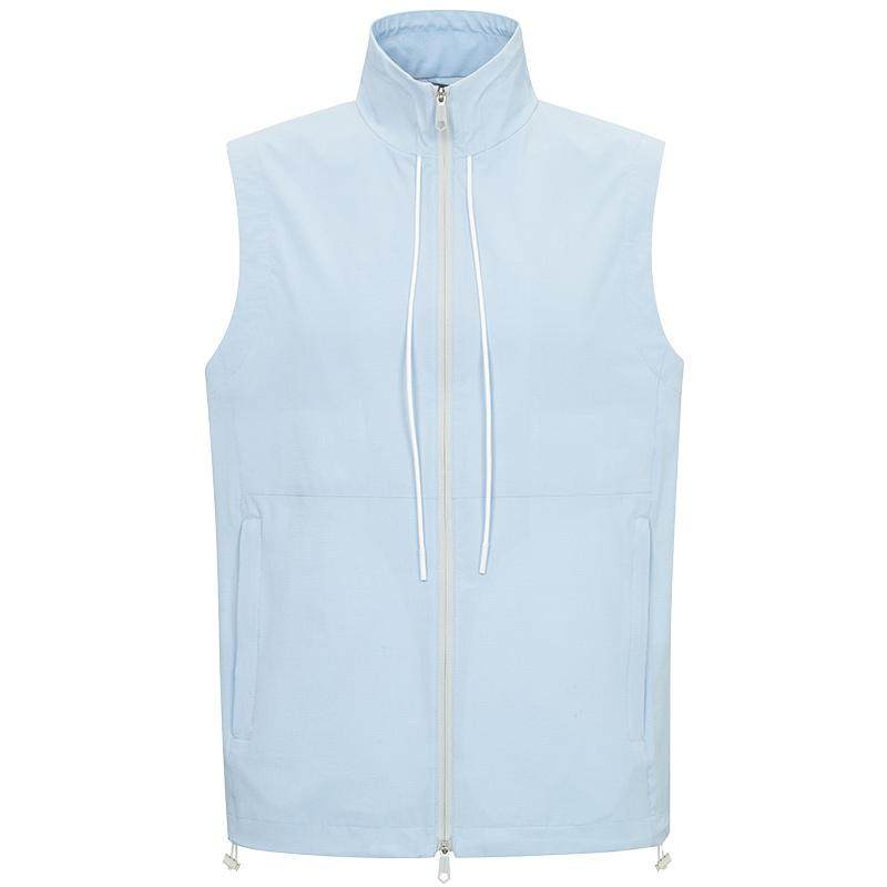 TOMBOLINI/东博利尼秋季新款男士运动休闲轻量马甲baby蓝背心外套,淘宝优惠券,粉丝福利购,淘宝优惠卷