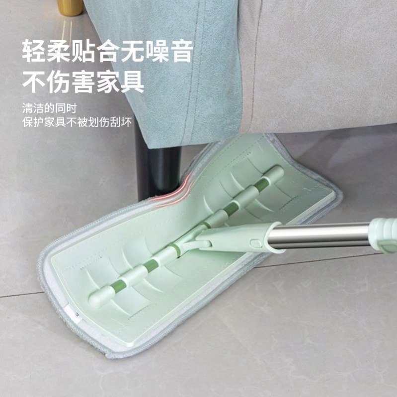 静音家用大号平板硅胶拖把神器懒人省力木地板瓷砖专用拖布一拖净,淘宝优惠券,粉丝福利购,淘宝优惠卷